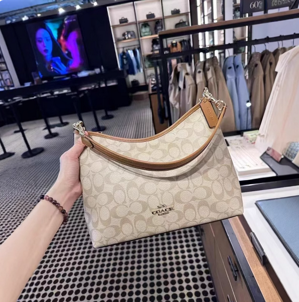 蔻驰女包Laurel流浪包单肩